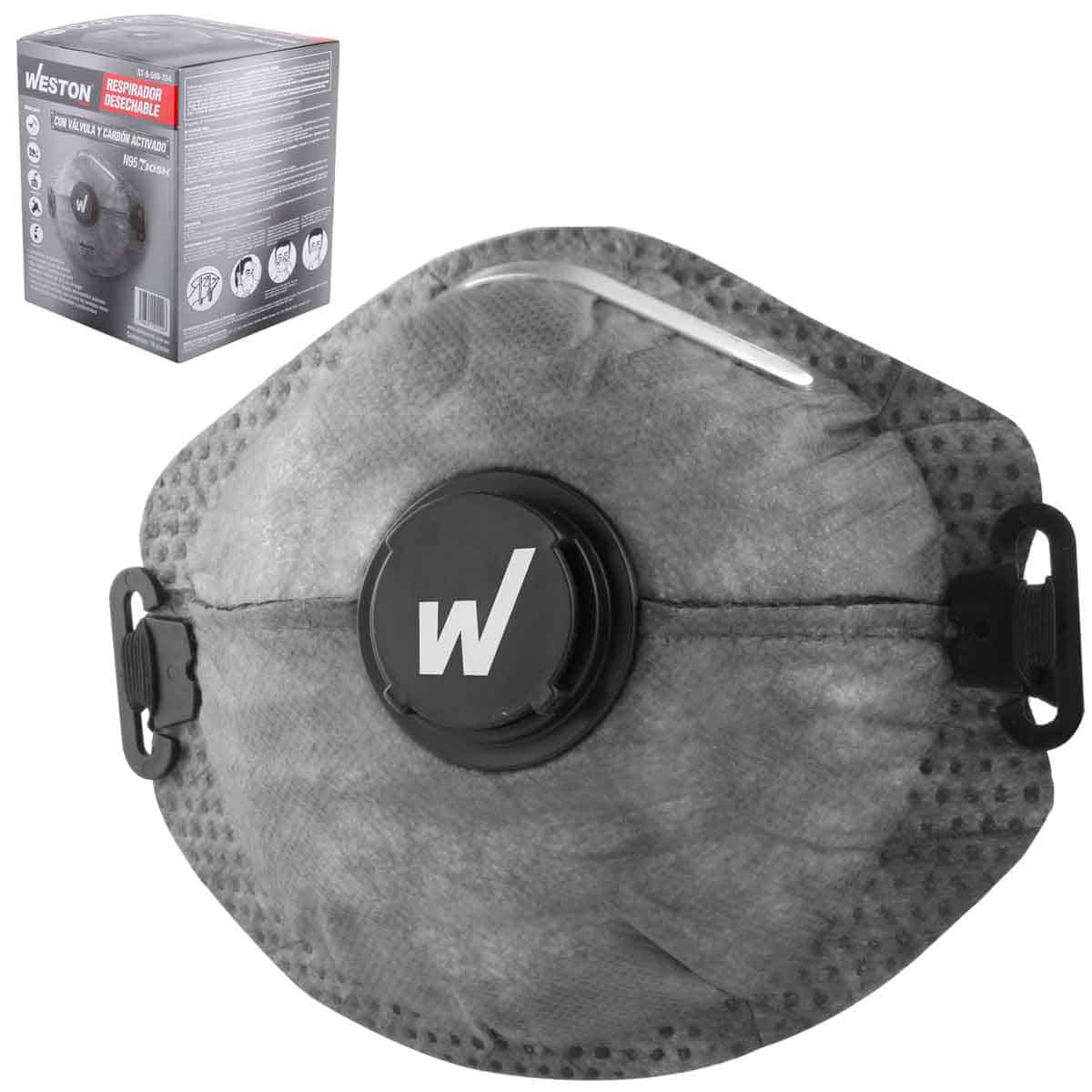 Respirador con válvula Weston Herramientas de Corte y Manuales