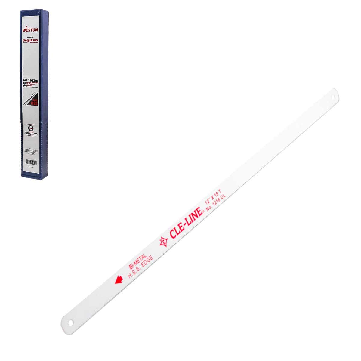 Seguetas bimetálicas para arco Cle-line Herramientas de Corte y Manuales