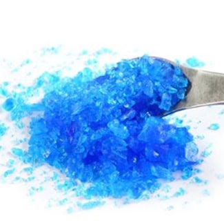 Sulfato de cobre cristalizado