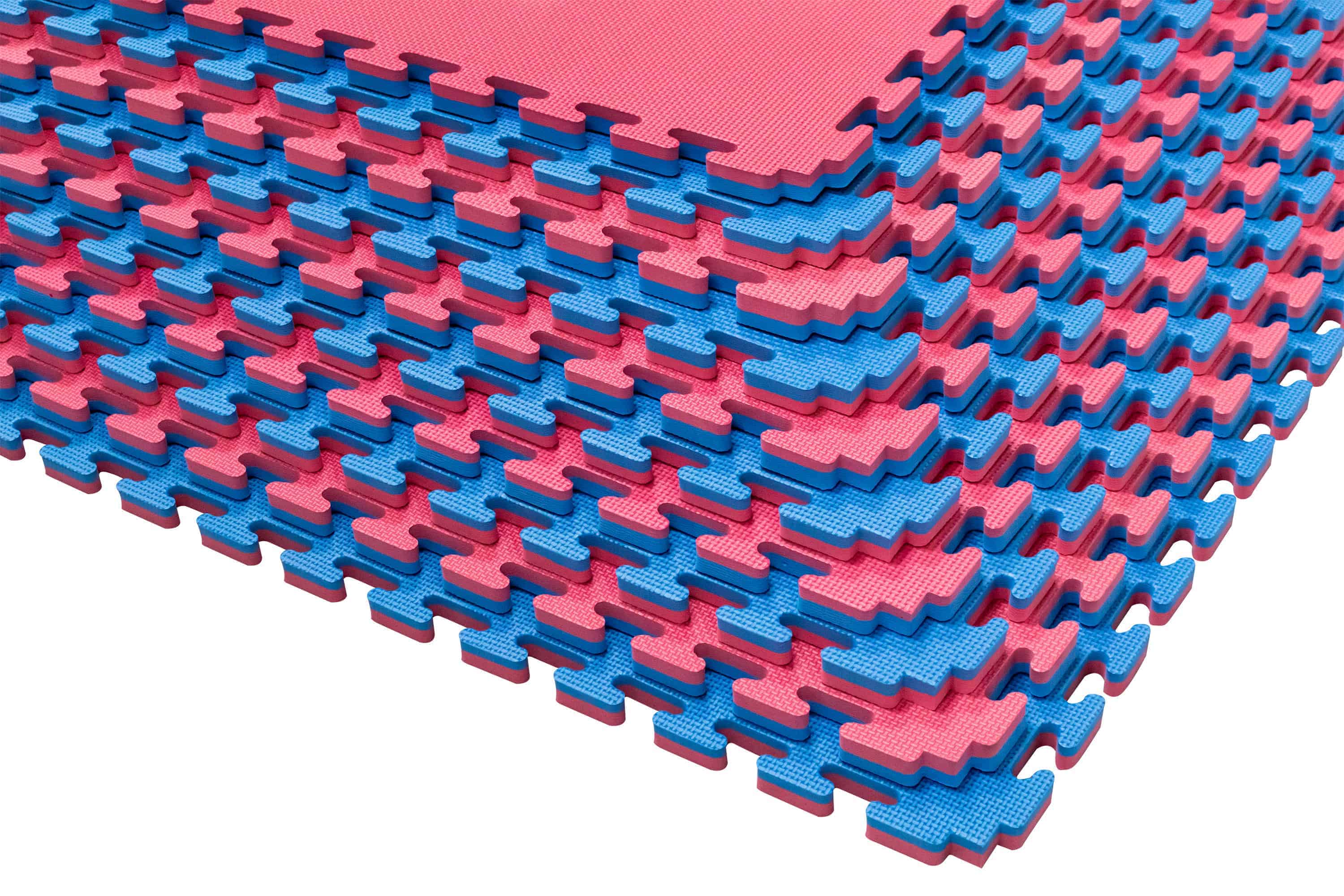 Tatami Rojo y Azul Unimat de México - 2