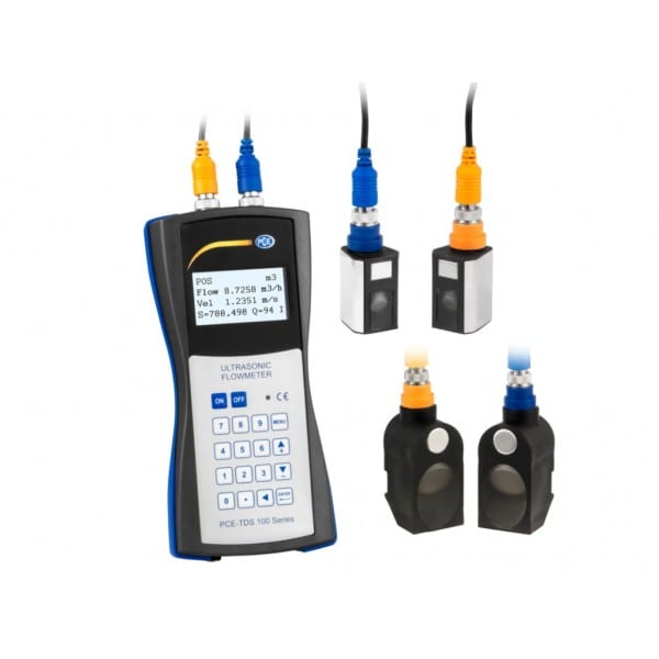 Medidores de flujo digital PCE-TDS 100HSH Mantenimiento de Precision