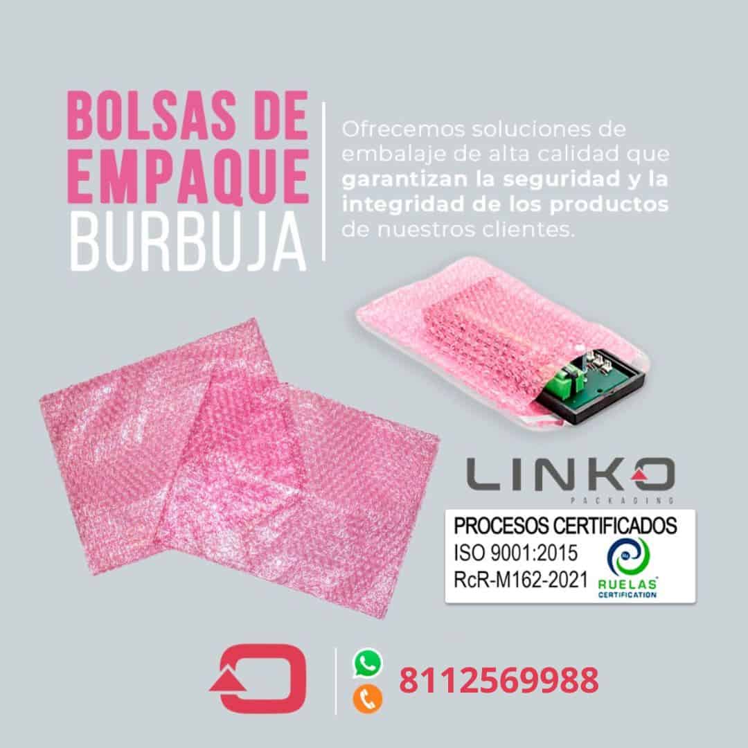 Bolsas de burbuja de polietileno. Bolsa/ rollo