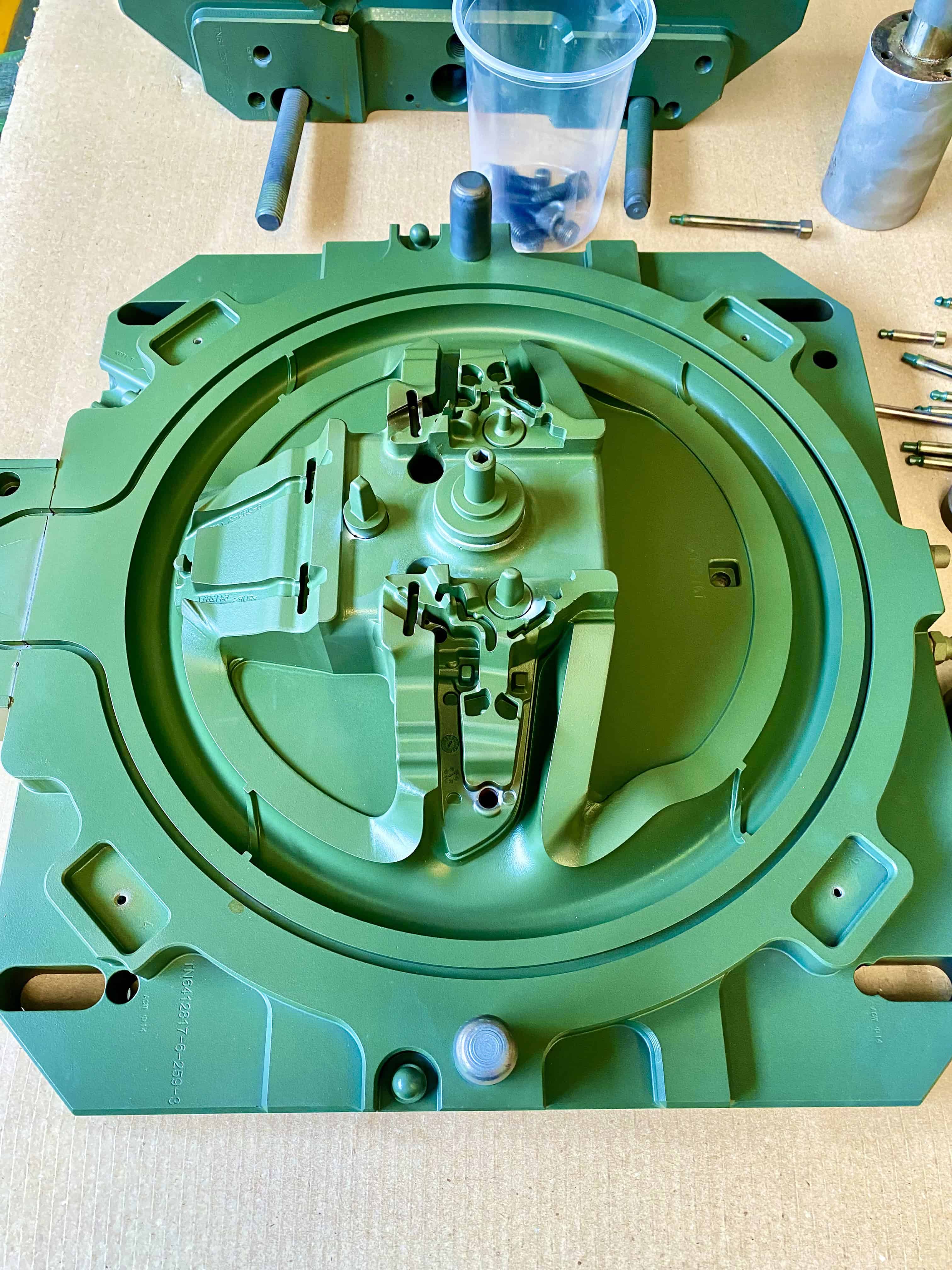 Teflonado para moldes Molde para volantes automotriz