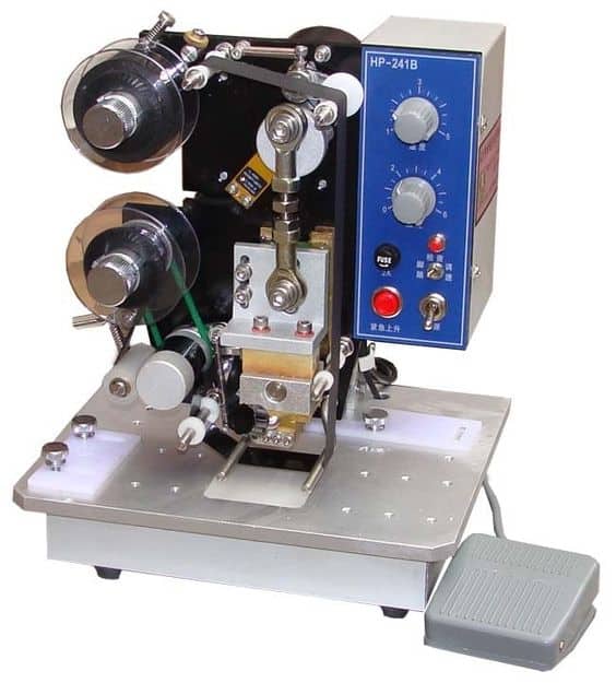 Máquinas Impresoras hot stamping manuales y semiautomáticas Maqpack 2