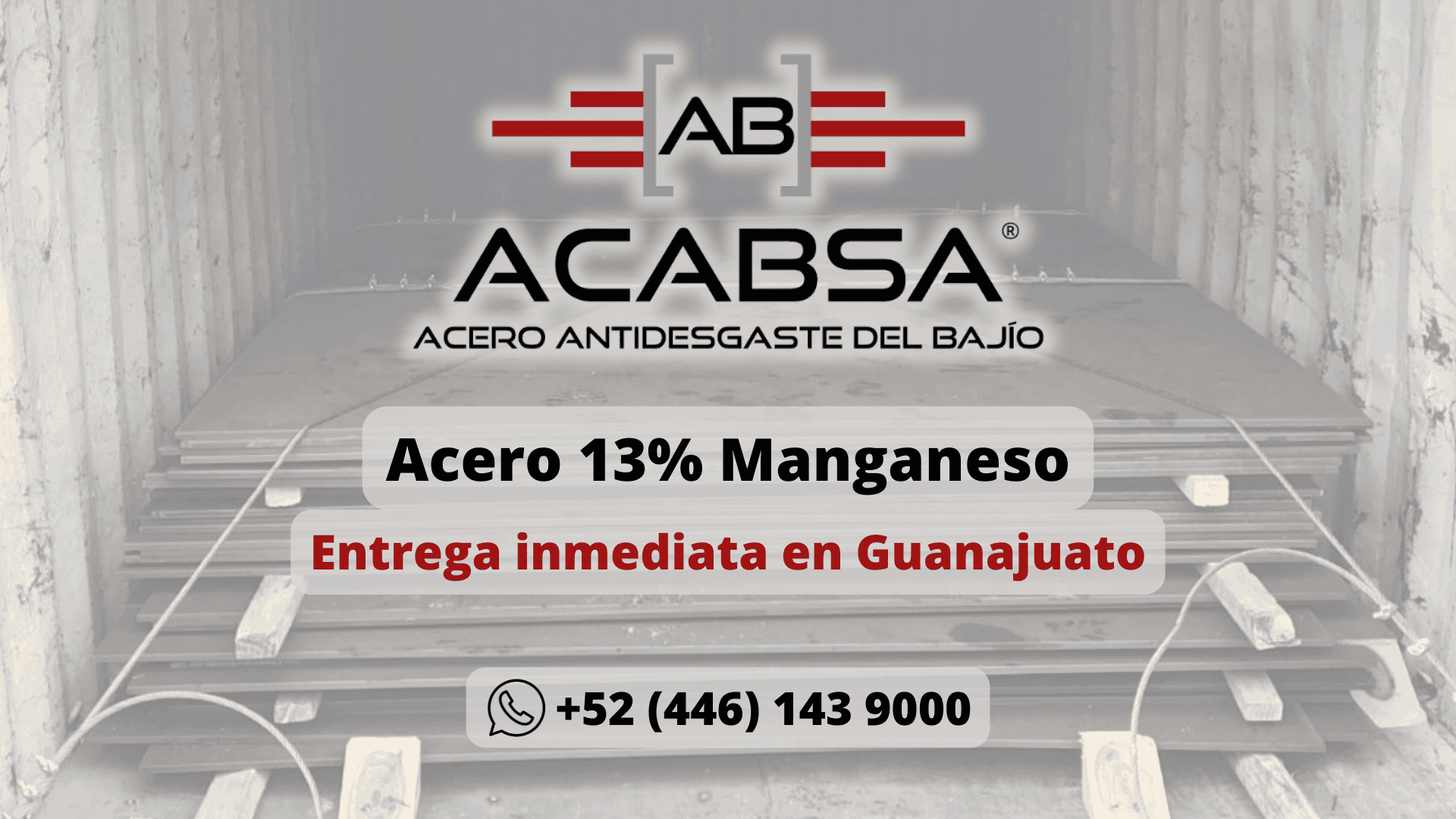 Acero 13% Manganeso en Guanajuato