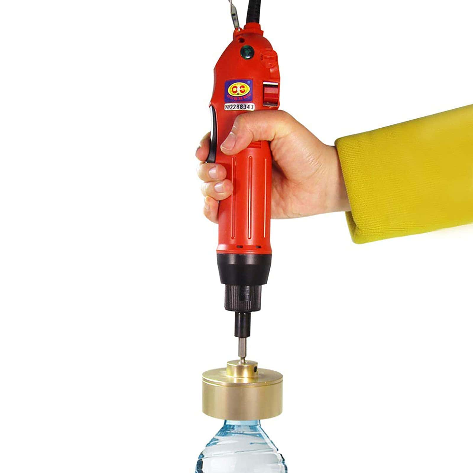 Máquinas taponadoras de botellas manuales, neumáticas y semiautomáticas