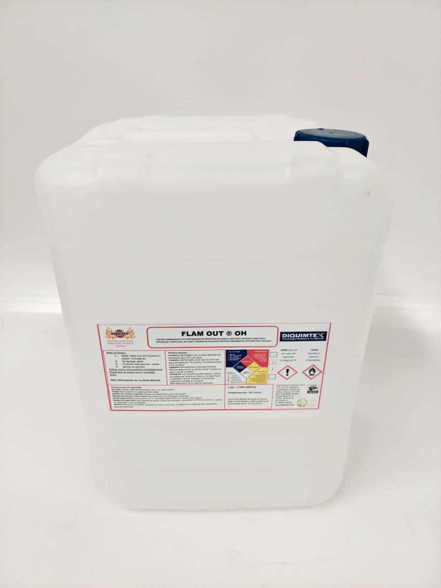 Retardantes de Flama para Cartón - Flam Out OH Distribuidora Química Textil