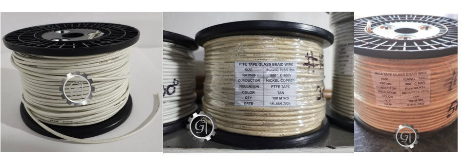 Cable de fibra de vidrio para alta temperatura