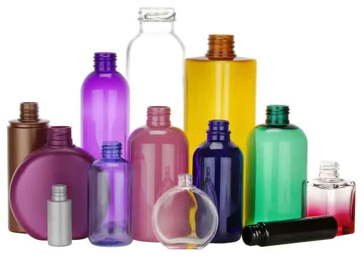 Botellas de plástico para envasado de productos