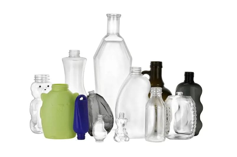 Botellas de plástico PET
