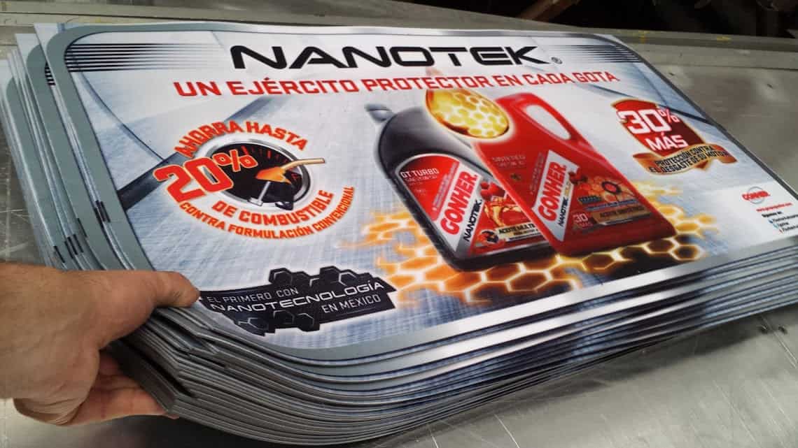 Tapetes para mostrador vinil mate con base de PVC Dust Control 3