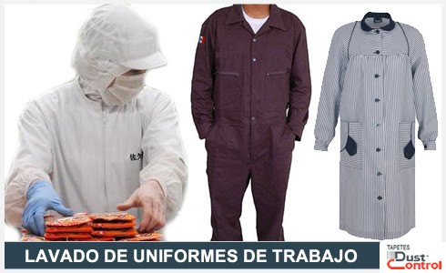 Lavado de uniformes de trabajo