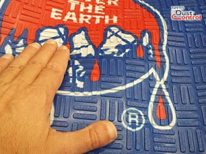 Fabricacion de tapetes de entrada, publicitarios para empresas Dust Control 5