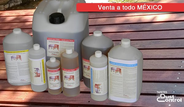 Aceite de teca para madera no barnizada Dust Control 1