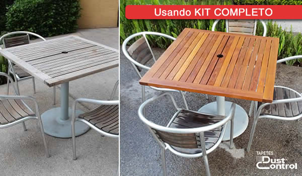 Aceite de teca para madera no barnizada Dust Control 2