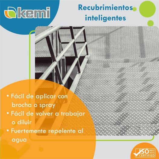 Recubrimientos inteligentes Exocoat para superficies metálicas