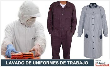 Lavado de trapo industrial uniformes y toallas industriales Dust Control 3
