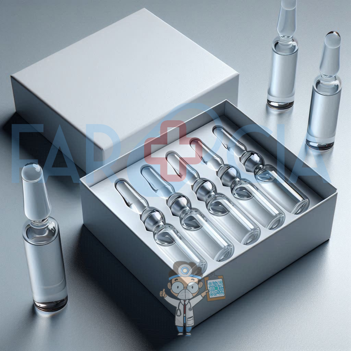 Acetato de Glatiramer solución caja de 20 mg/ml inyectable
