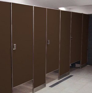 Mampara para baños publicos Sanimodul 4