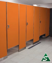 Mamparas de lamina esmaltada Sanimodul 4
