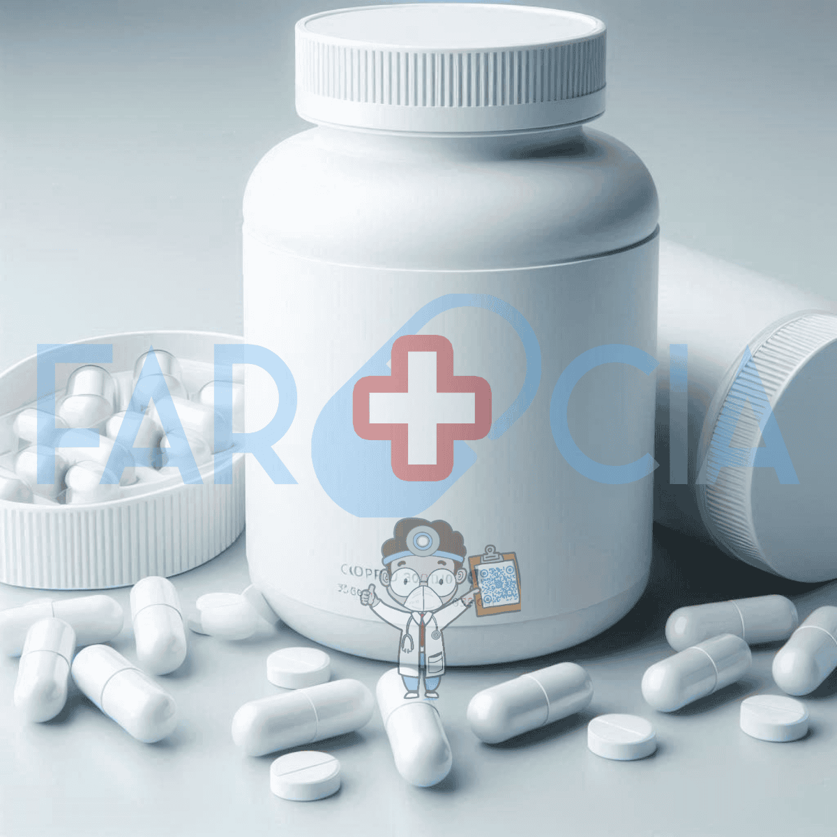 Efavirenz de 600mg Frasco con tabletas Genérico