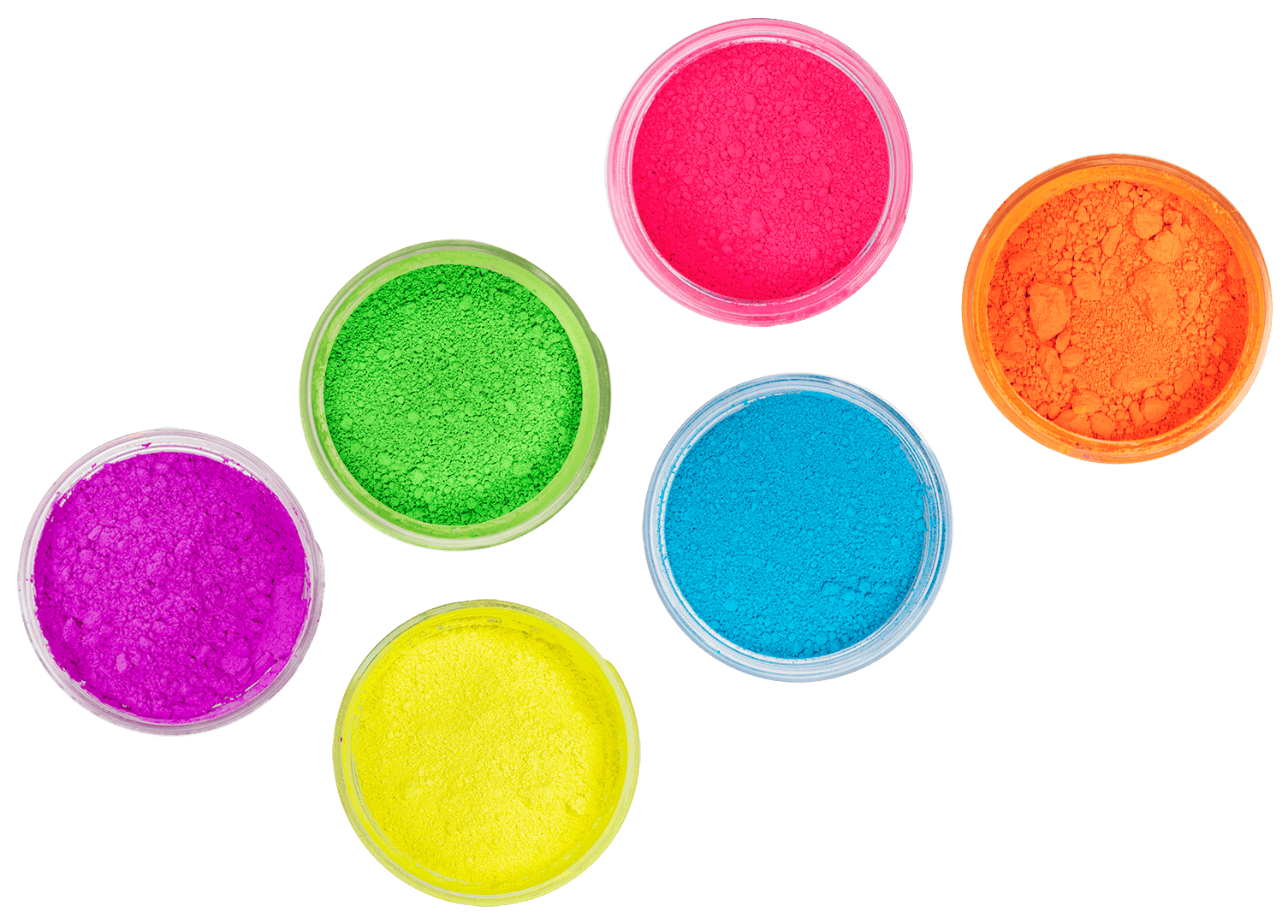 Pigmentos fluorescentes para cosméticos