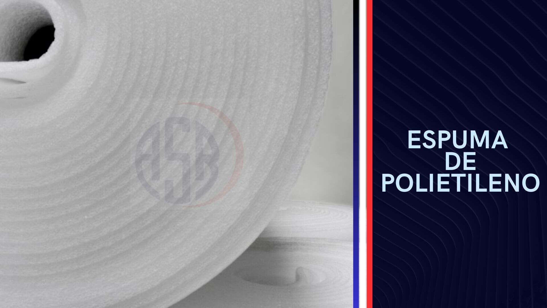 Espuma de polietileno para empaque