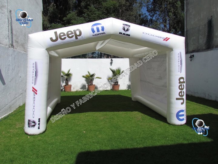 Carpa inflable Lona de uso rudo