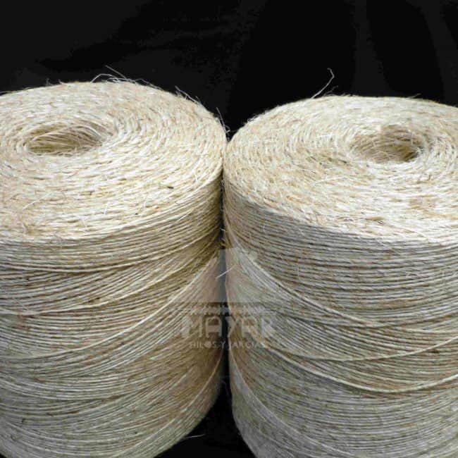 Hilos de henequen en rollo en Cables de Henequén y Plásticos del Mayab 1