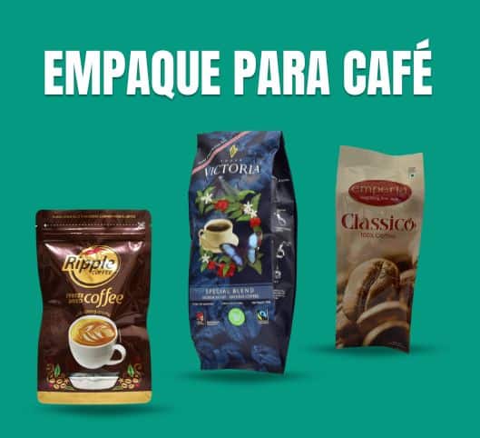 Bolsa con fuelles laterales para café