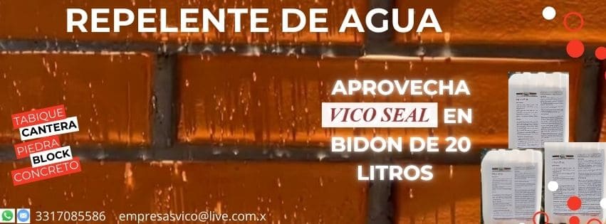 REPELENTE DE AGUA / HIDROFUGANTE BASE SILICATOS