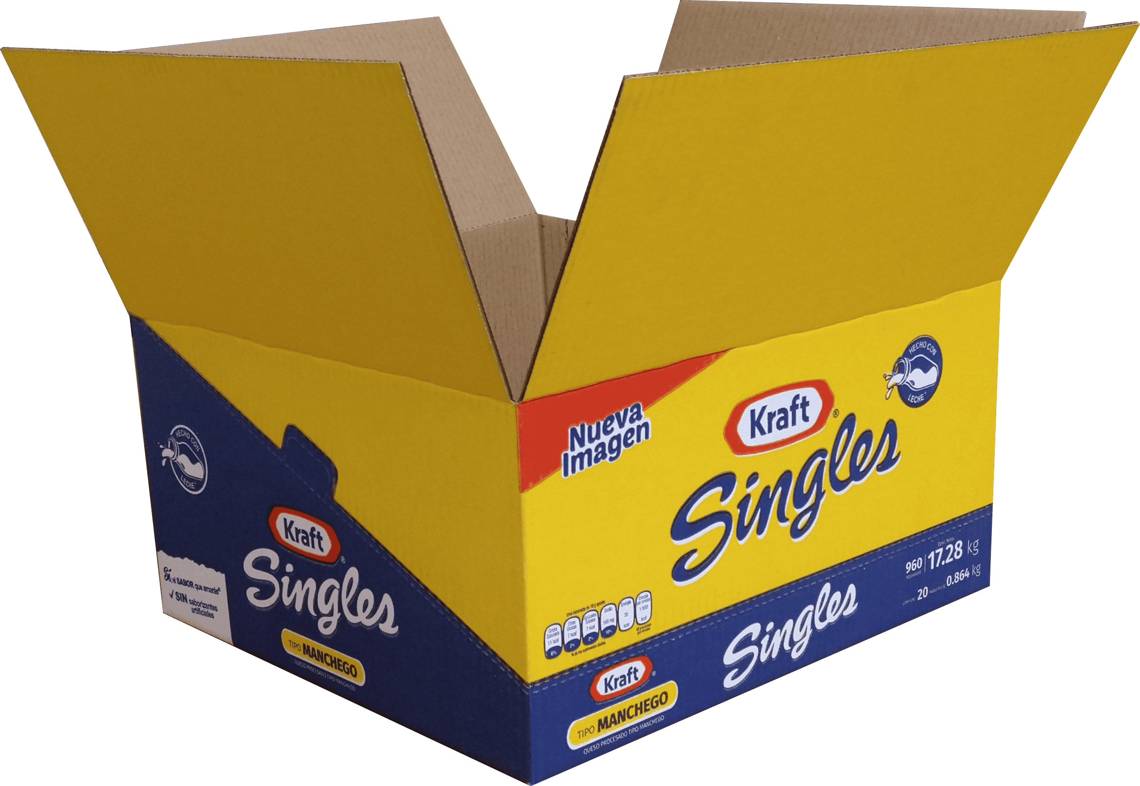 Cajas de cartón impresas en flexografía
