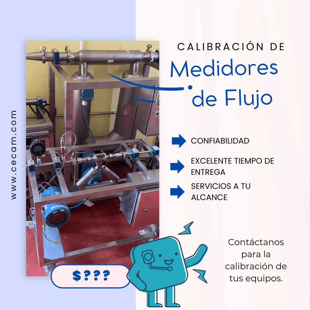 Calibración de Medidores de Flujo, CECAM 
