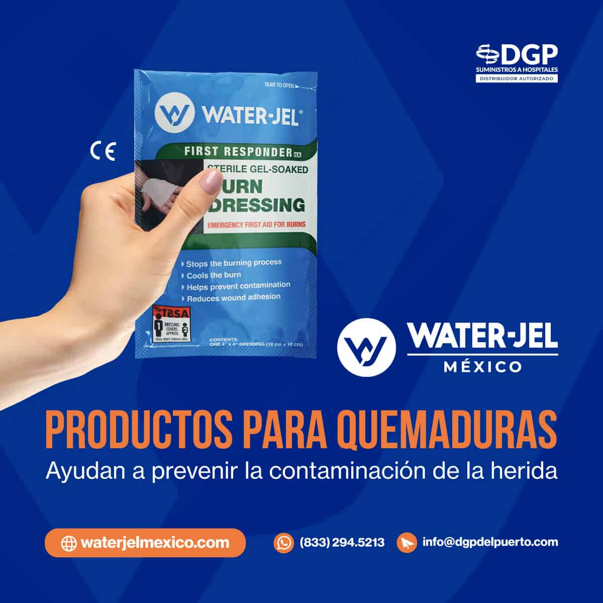 Apósito para Quemaduras