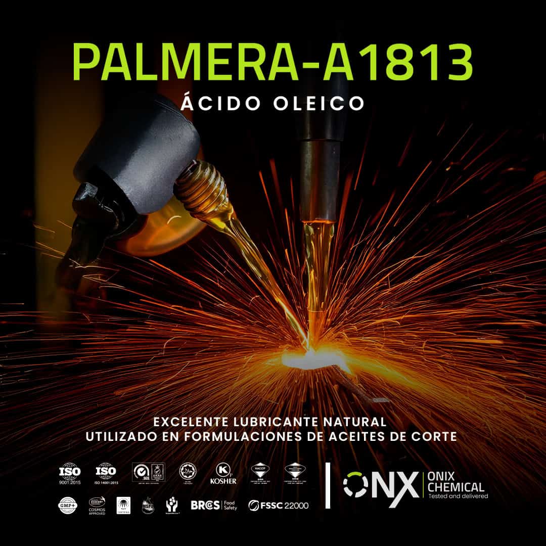 Acido oleico para procesos de corte industrial