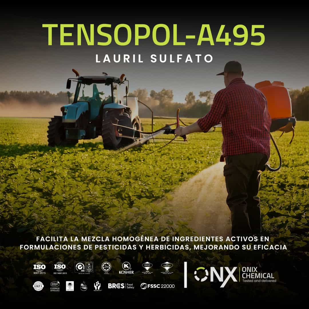 Lauril eter sulfato de sodio para agroquímicos