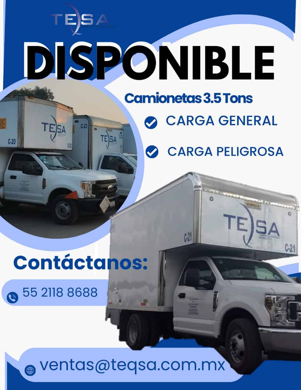 Fletes de cargas generales