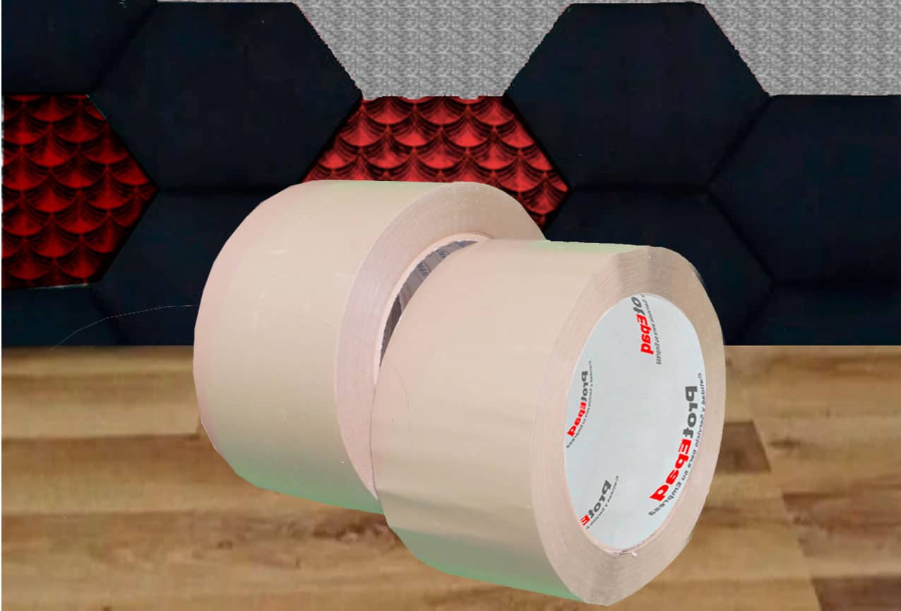 Cinta canela empaque de uso genera fabricada con un respaldo de polipropileno muy resistente se adhiere agresivamente sobre diversos acabados exteriores.