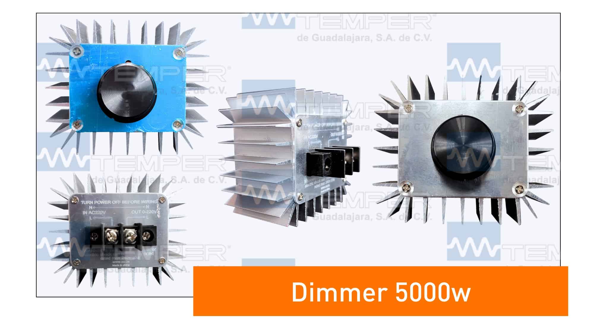 Dimmers 5000w