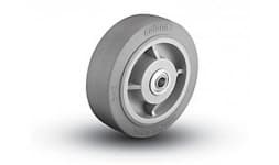 Rueda de hule performa con capacidad de carga de hasta 770 kg. Balero de rodillos o precisión.  Movi Ruedas