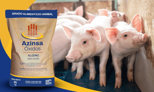 Oxido de zinc alimenticio animal