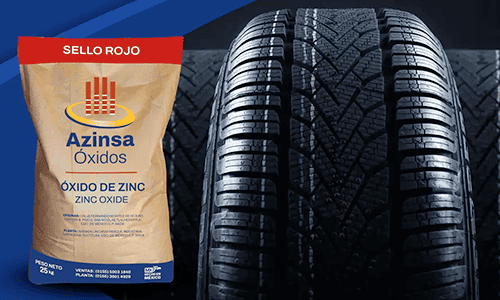 Oxido de zinc para llantas y hules azinsa oxidos
