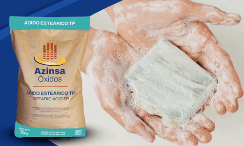 Acido estearico para jabones en sacos de 25 Kg