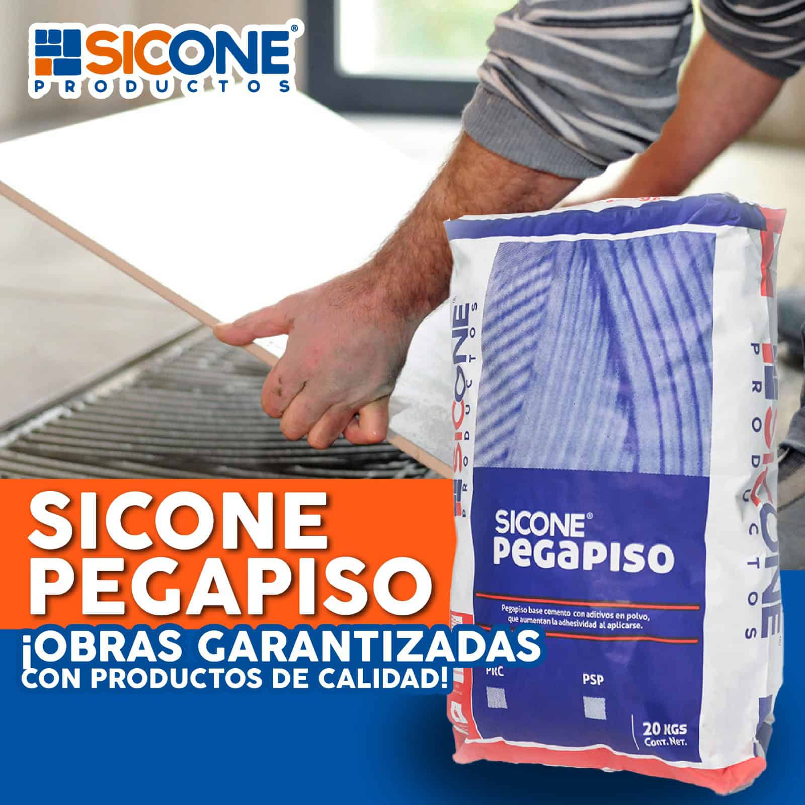 Adhesivos para pisos SICONE
