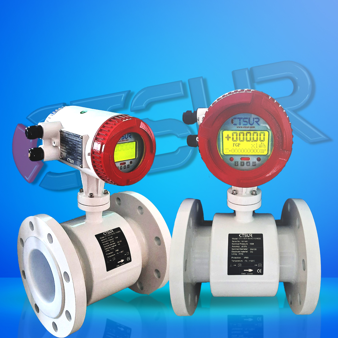 Medidores de flujo electromagnéticos para agua 3