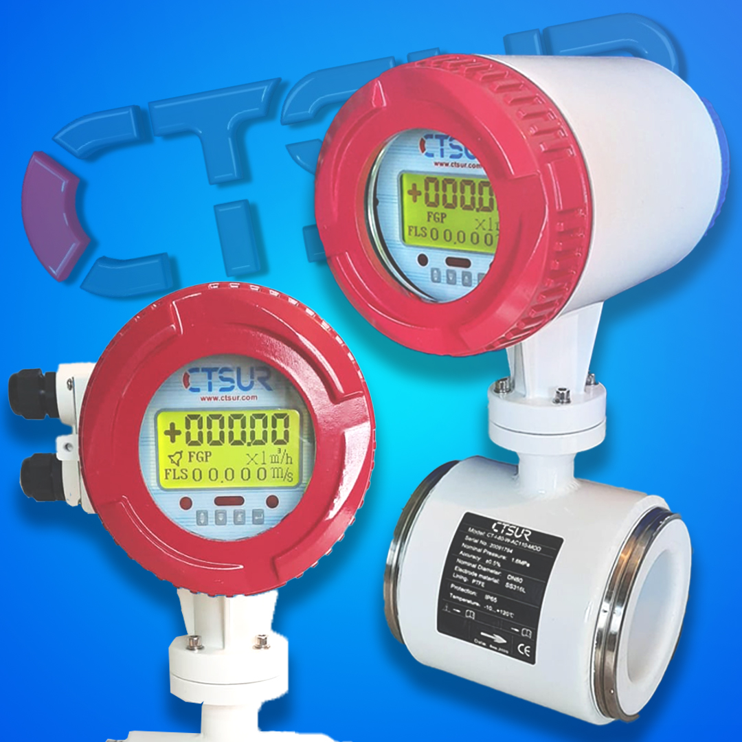 Medidores de flujo electromagnéticos para agua 1