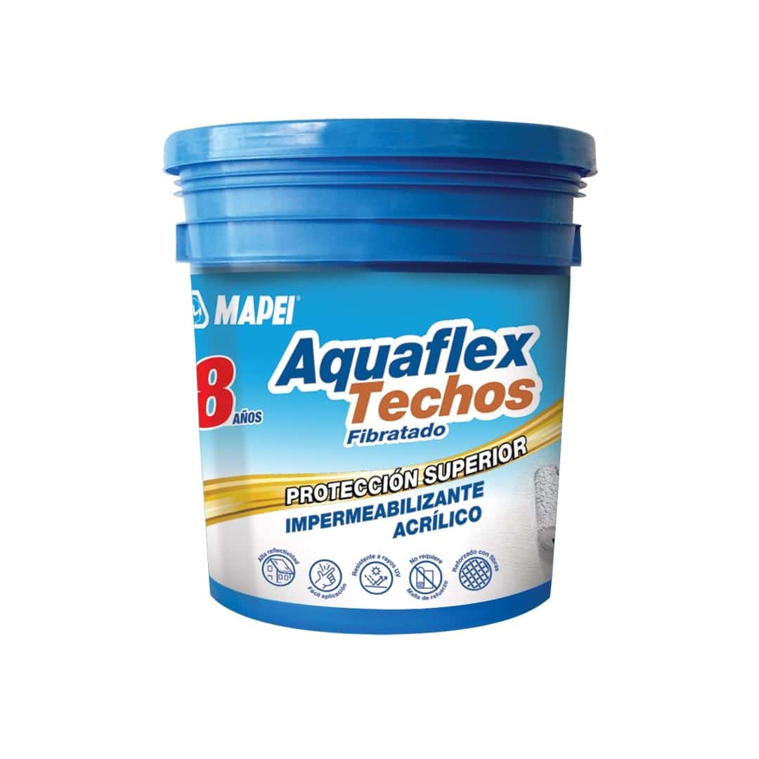 Impermeabilizacion Aquaflex Techos Fibratado - 4, 6 y 8 años