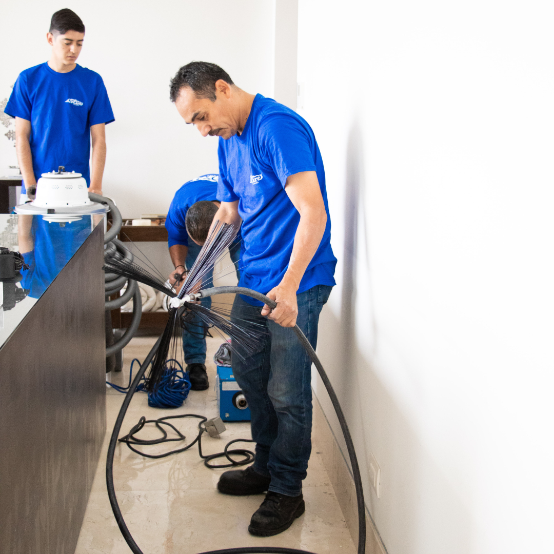 Limpieza de ductos textiles para difusión de aire - Air-Care de México 3