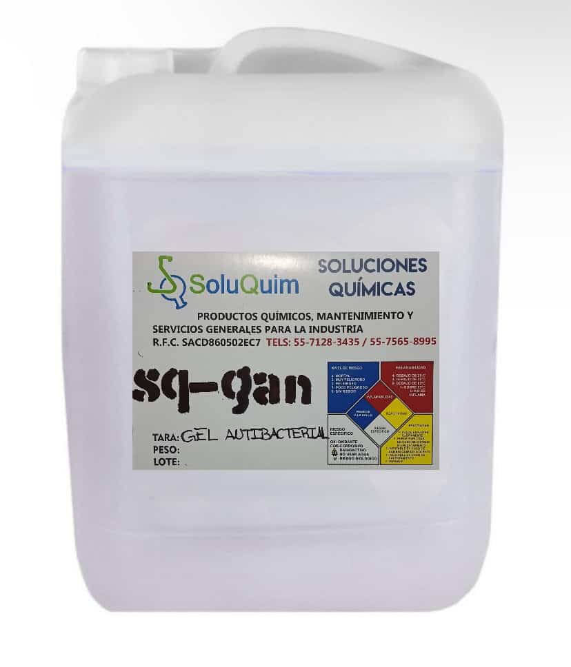 Gel antibacterial 60-70% SoluQuim 