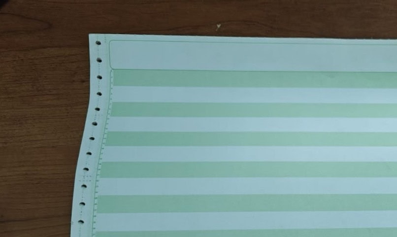 Papel pautado en forma continua Papel Stock & Formas Impresas 2
